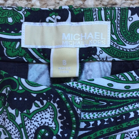 Michael Kors Paisley Pants - Picture 2 of 3